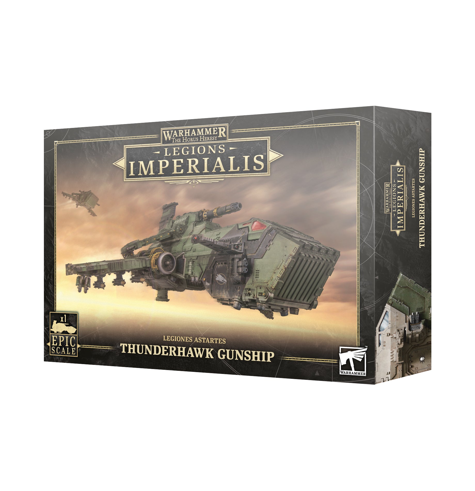 Games Workshop Horus Heresy Legions Imperialis Legions Astartes Thunderhawk Gunship Plastic Box 03-40