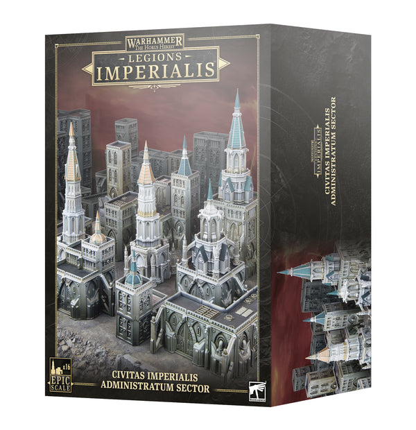Games Workshop Horus Heresy Legions Imperialis Civitas Imperialis Administratum Sector Plastic Box 03-51