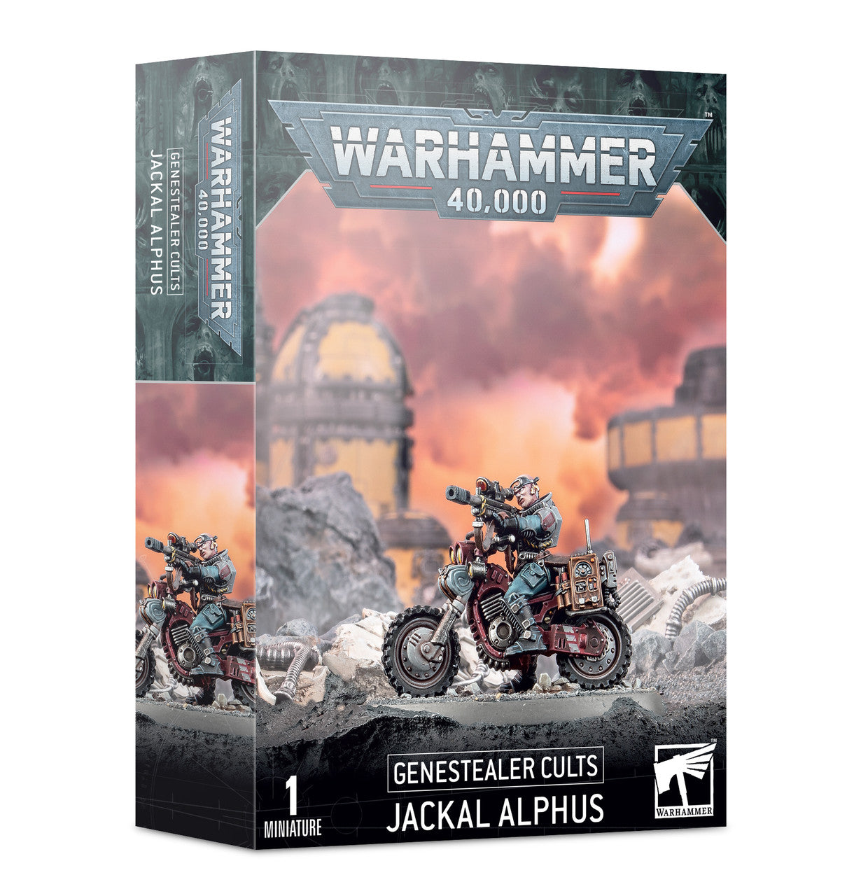 Games Workshop Warhammer 40K Genestealer Cults Jackal Alphus 51-63