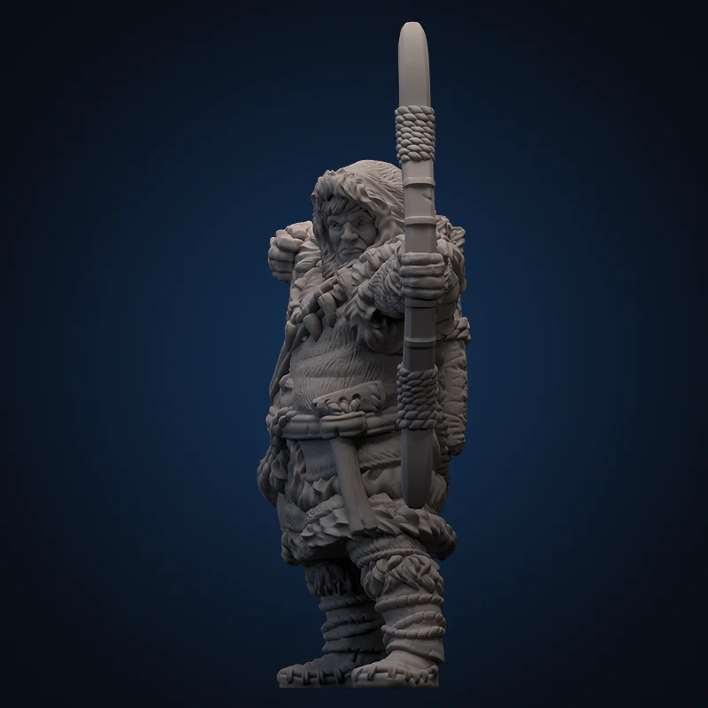 Mythic Earth Arvik Tuvaaks With Bows Inuit 5 Metal Miniatures Figures Set MSMA50
