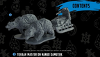 Mythic Earth Tuvaak Master On Nanuq Qamutiik Inuit 3 Resin Miniatures Figures Set MSMA49