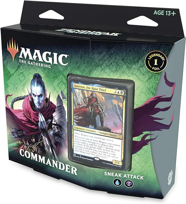 Magic The Gathering: Zendikar Rising Commander Deck-SNEAK ATTACK