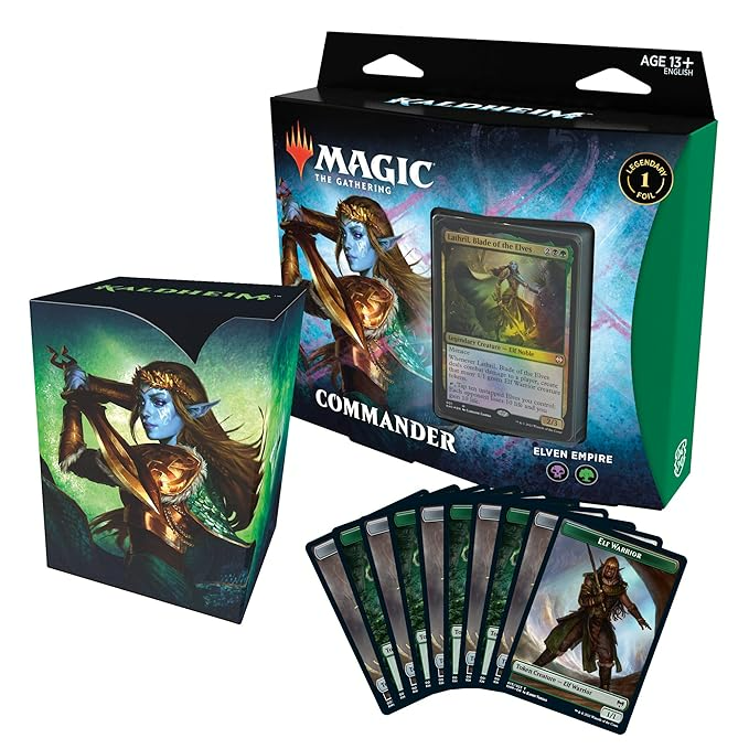 Magic The Gathering MTG-KHM-CD-EN Kaldheim Commander Deck-Elven Empire