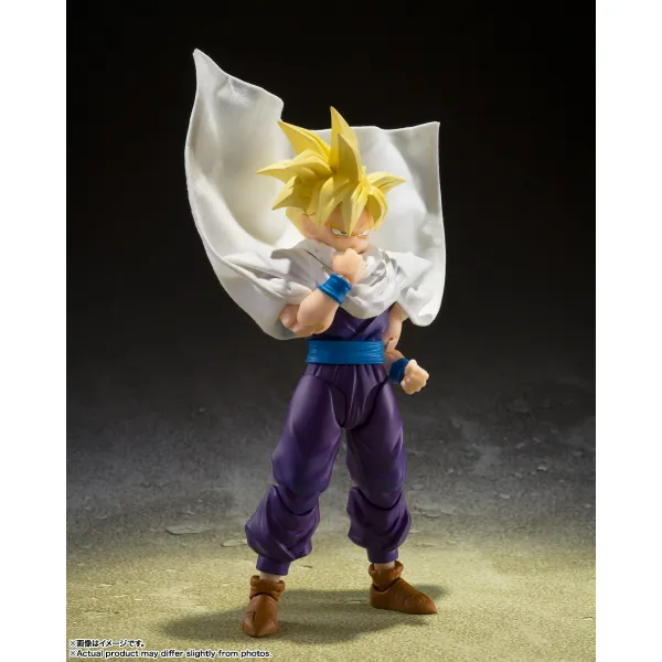 Tamashii Nations Dragon Ball Z Super Saiyan Son Gohan The Warrior Who Surpassed Goku Bandai Spirits S.H.Figuarts Action Figure BAS65554