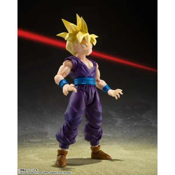 Tamashii Nations Dragon Ball Z Super Saiyan Son Gohan The Warrior Who Surpassed Goku Bandai Spirits S.H.Figuarts Action Figure BAS65554