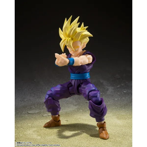 Tamashii Nations Dragon Ball Z Super Saiyan Son Gohan The Warrior Who Surpassed Goku Bandai Spirits S.H.Figuarts Action Figure BAS65554