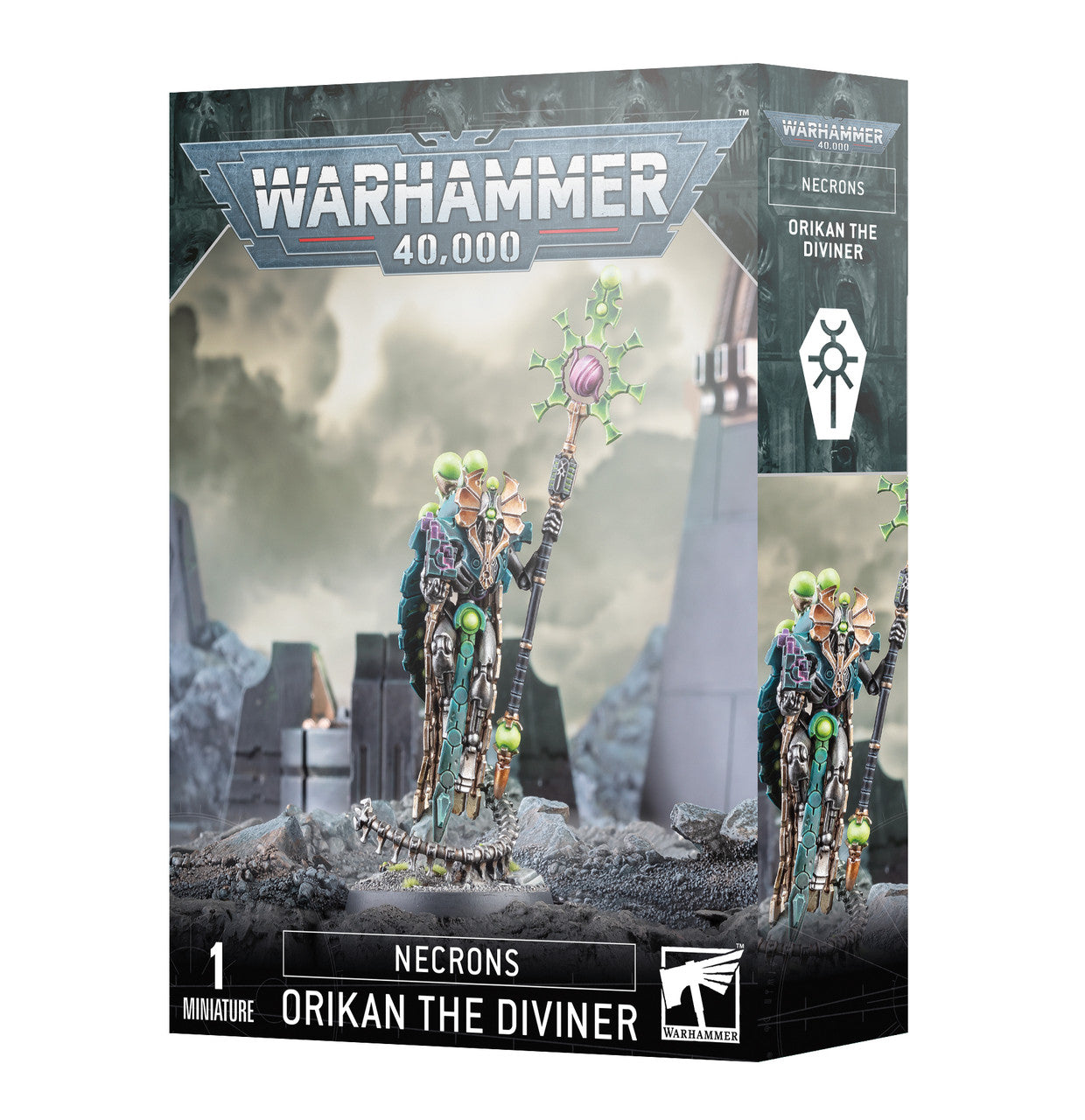 Games Workshop Warhammer 40K Necrons Orikan The Diviner Plastic Box 49-67