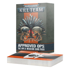 Games Workshop Warhammer 40K Kill Team Approved OPS Mission Cards 2023 Edition102-88