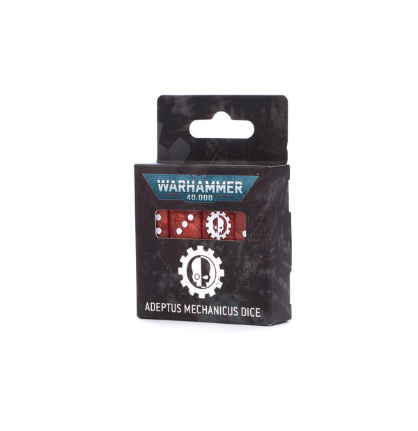 Games Workshop Warhammer 40K Adeptus Mechanicus Dice Set Hobby Product 2023 Edition 59-07