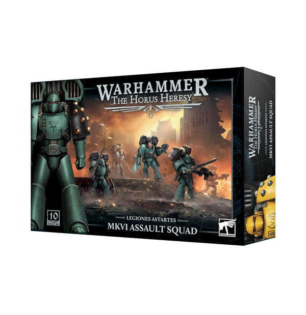 Games Workshop Horus Heresy MKVI Assault Marines Plastic Box 31-70