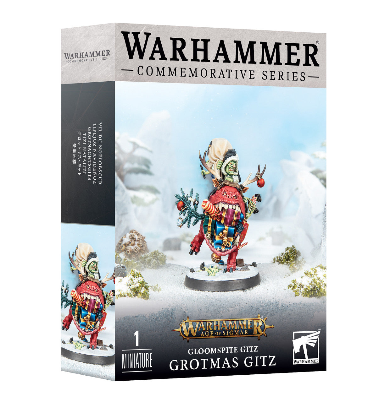 Games Workshop Warhammer Age of Sigmar Gloomspite Gitz Grotmas Gitz Plastic Box 89-85