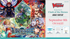 CARDFIGHT!! VANGUARD OVERDRESS: SNEAK PREVIEW KIT: BT11 CLASH OF HEROES