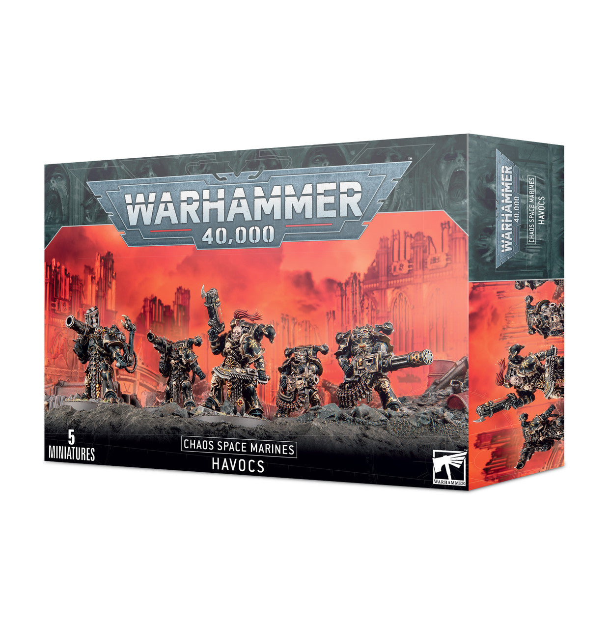 Games Workshop Warhammer 40k Chaos Space Marines Havocs 43-61