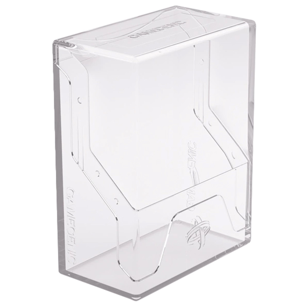 Gamegenic Bastion 50+ Xl Clear Secure Deck Box Sleeved Cards With Compact Design GGS22027ML