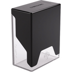 Gamegenic Bastion 50+ Xl Black / Clear Secure Deck Box Sleeved Cards With Compact Design GGS22028ML