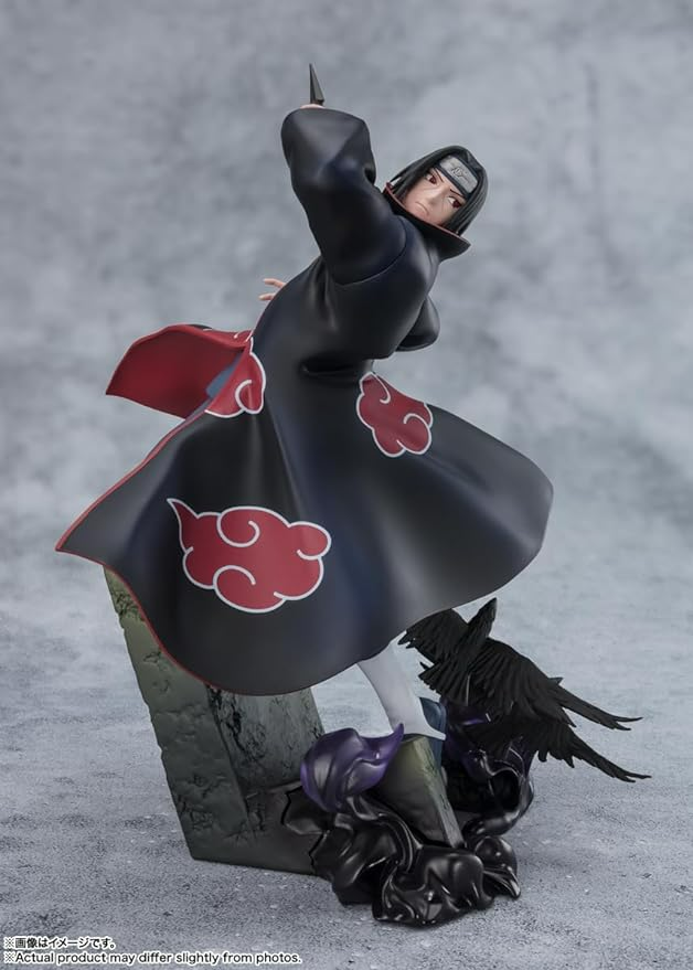 Tamashii Nations Naruto Shippuden Extra Battle Itachi Uchiha The Light & Dark of The Mangekyo Sharingan Bandai Spirits Figuarts ZERO Collectible Figure