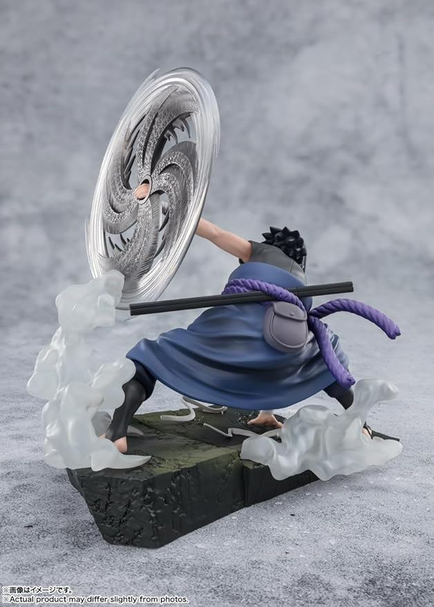 Tamashii Nations Naruto Shippuden Extra Battle Sasuke Uchiha The Light & Dark of The Mangekyo Sharingan Bandai Spirits Figuarts ZERO Collectible Figure BAS66112