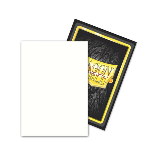 Dragon Shield Deck Protector Japanese Dual Matte Snow 60ct AT-M15105