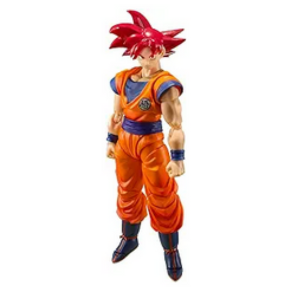TAMASHII NATIONS Dragon Ball Super Super Saiyan God Son Goku Saiyan God of Virtue Bandai Spirits S.H.Figuarts Action Figure