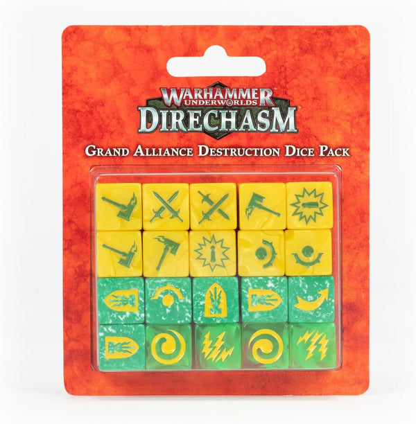 Games Workshop Warhammer Underworlds Grand Alliance Destruction Dice 110-13