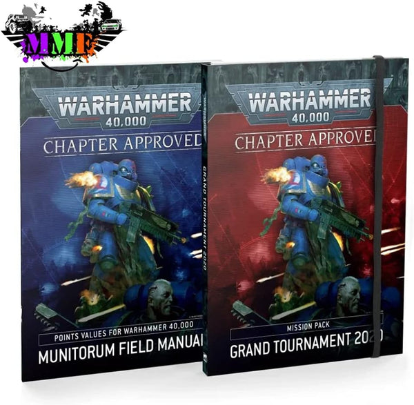 Games Workshop Warhammer 40K Grand Tournament 2020 Mission Pack and Munitorum Field Manual 40-10