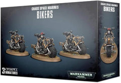 Games Workshop Warhammer 40K Chaos Space Marines Bikers 43-08