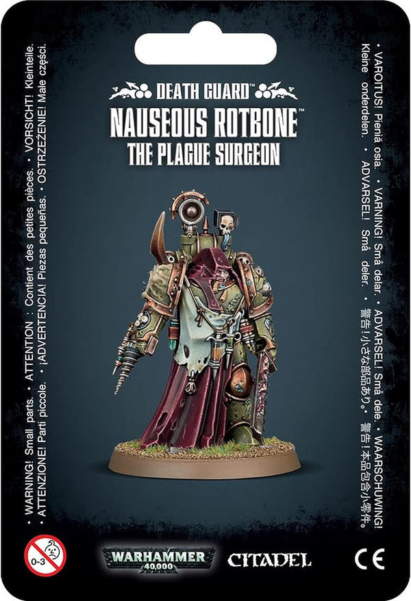 Games Workshop Warhammer 40k Death Guard Nauseous Rotbone Miniature 43-29