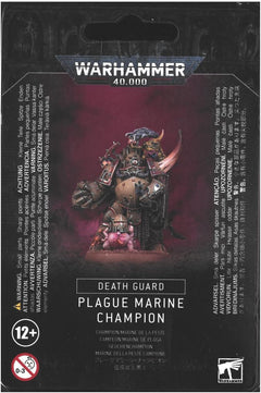Games Workshop Warhammer 40K Death Guard Plague Marine Champion 43-48