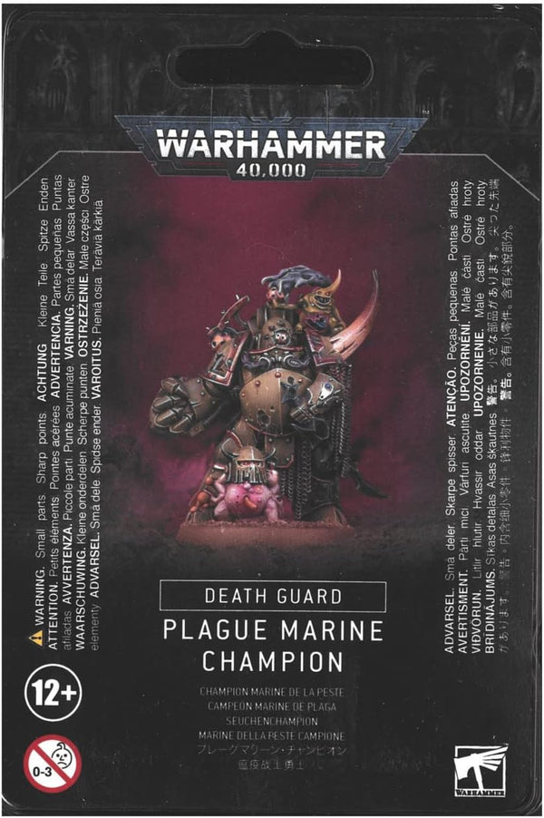 Games Workshop Warhammer 40K Death Guard Plague Marine Champion 43-48