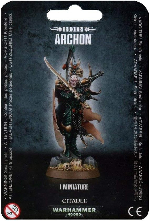 Games Workshop Warhammer 40K Drukhari Archon Miniature 45-22