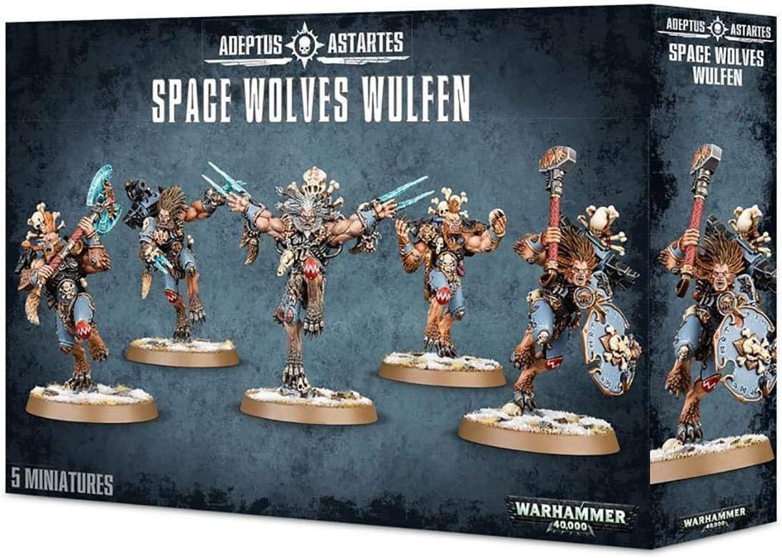 Games Workshop Warhammer 40K Space Marines Space Wolves Wulfen 53-16
