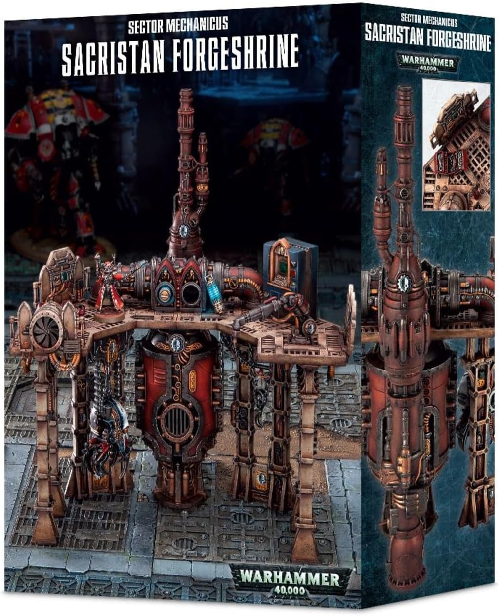Games Workshop Warhammer 40k Imperial Knights Sector Mechanicus Sacristan Forgeshrine Scenery 64-74