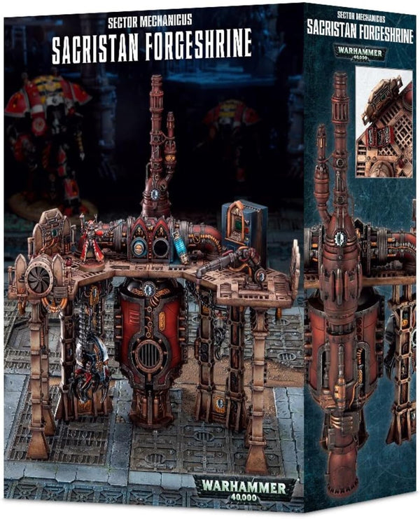 Games Workshop Warhammer 40k Imperial Knights Sector Mechanicus Sacristan Forgeshrine Scenery 64-74