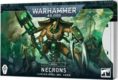 Games Workshop Warhammer 40K Xenos Armies Index Cards Necrons English 72-49