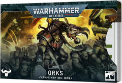 Games Workshop Warhammer 40K Xenos Armies Index Cards Orks English 72-50