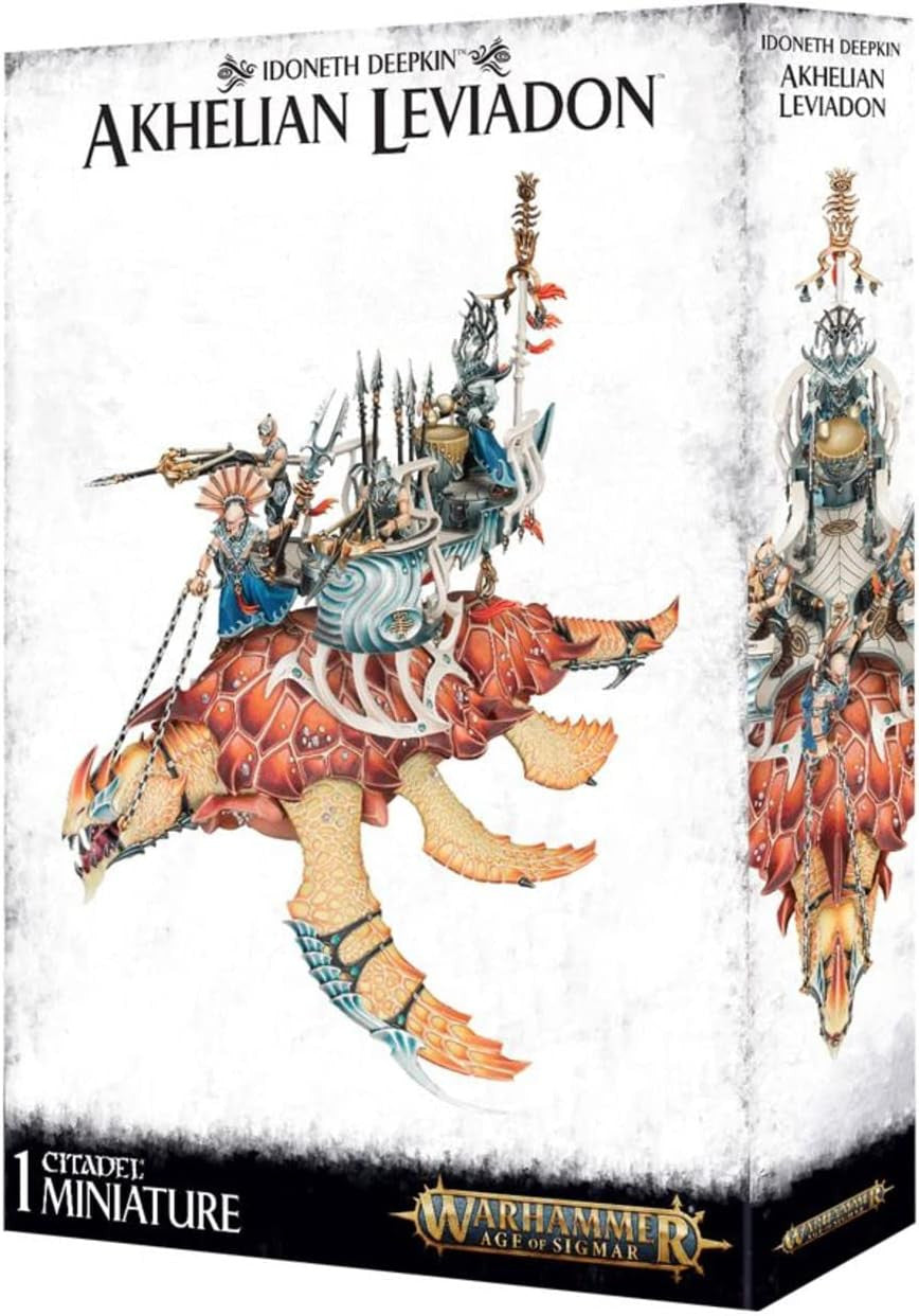 Games Workshop Warhammer Age of Sigmar Idoneth Deepkin Akhelian Leviadon Miniature 87-33
