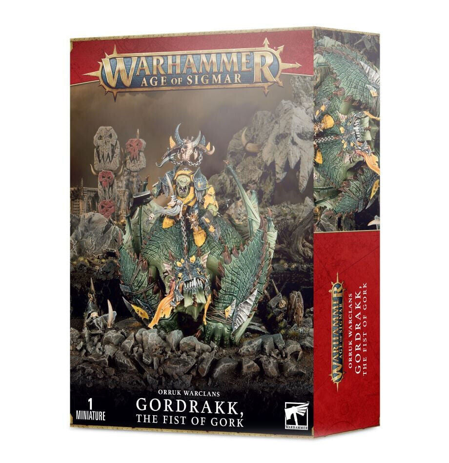 Games Workshop Warhammer Age Sigmar Orruk Warclans Gordrakk the Fist of Gork 89-25