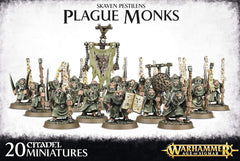 Games Workshop Warhammer Age of Sigmar Skaven Pestilens Plague Miniature Set 90-12