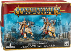 Games Workshop Warhammer Age of Sigmar Stormcast Eternals Dracothian Guard can assembled as Lord-Celestant on Dracoth and Fulminators
Miniature 96-24