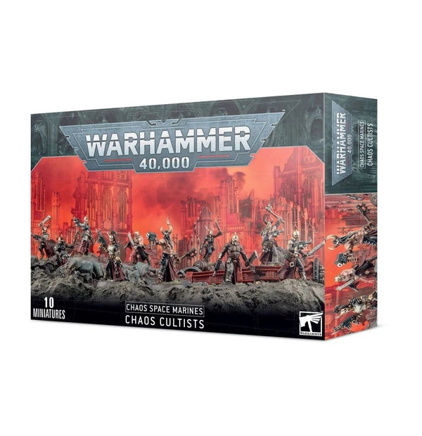 Games Workshop Warhammer 40K Chaos Space Marines Chaos Cultists 43-88