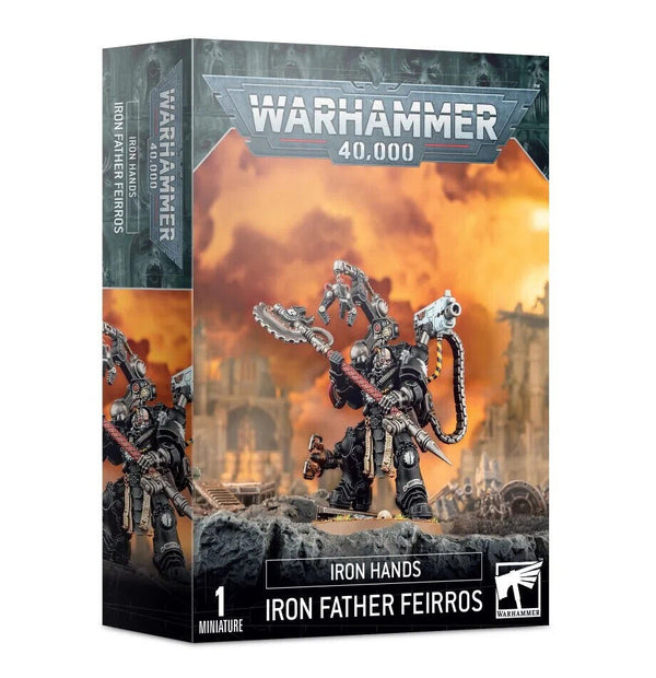 Games Workshop Warhammer 40K Iron Hands Iron Father Feirros Miniature 55-10