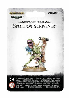 Games Workshop Warhammer 40k and Warhammer Age of Sigmar Maggotkin of Nurgle Spoilpox Scrivener Miniature 83-47