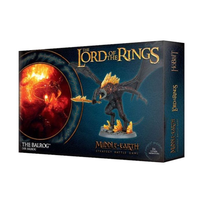 Games Workshop Middle Earth The Lord of the Rings Miniatures Evil The Balrog Miniature 30-26