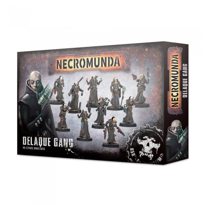 Games Workshop Warhammer 40K Necromunda Delaque Gang Miniature 300-36