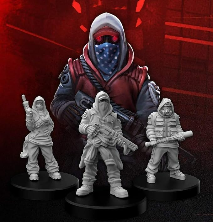 Monster Fight Club Cyberpunk RED Miniatures Combat Zonners C MFC-33014