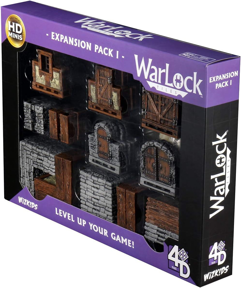 Dungeons & Dragons Wizkids WarLock Tiles Expansion Box I WZK16502