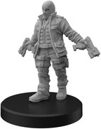 Monster Fight Club Cyberpunk Red Miniatures Bundle: Combat Zoners A, B, and C (3 Items)