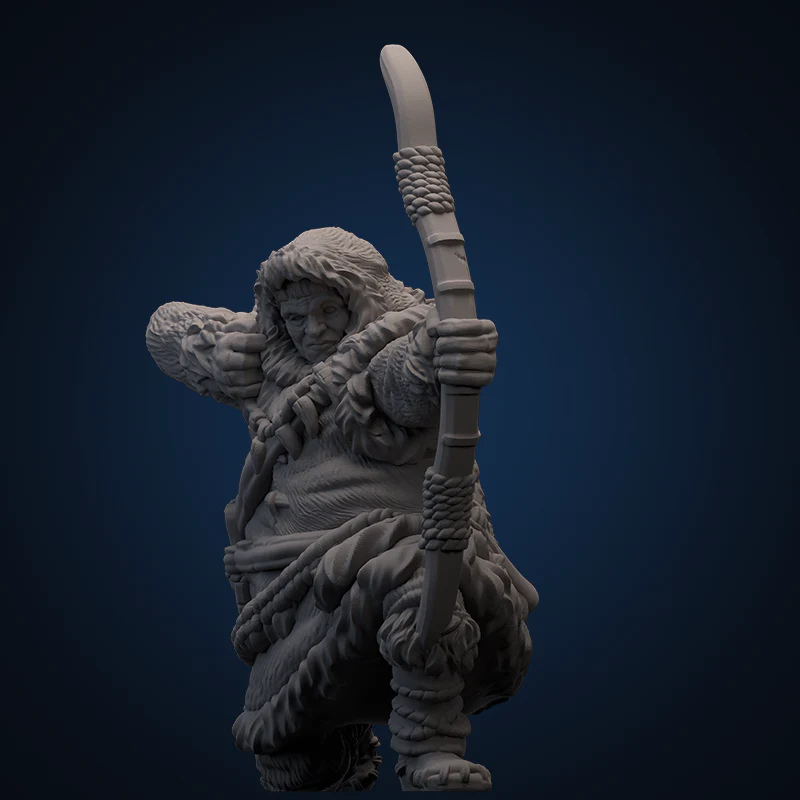Mythic Earth Angakkuq, Shaman Of Sedna Inuit 3 Metal Miniatures Figures Set MSMA48