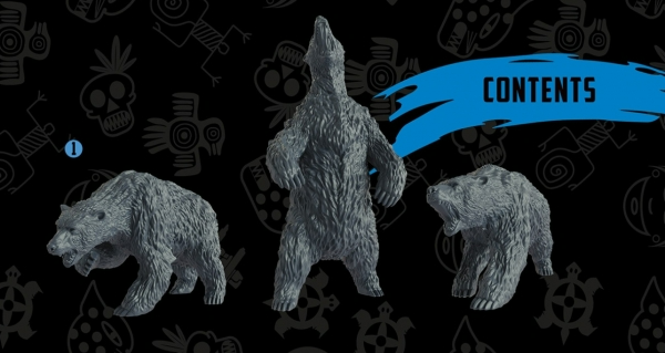 Mythic Earth Nanuq Guardians Inuit 3 Resin Miniatures Figures Set MSMA53