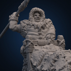 Mythic Earth Qimmiq Qamutiik Inuit 1X Resin Miniatures And 5X Metal Miniatures MSMA55